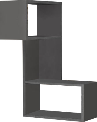Raft Colțar Part Antracit 47x20x82 cm GP037-0154 1