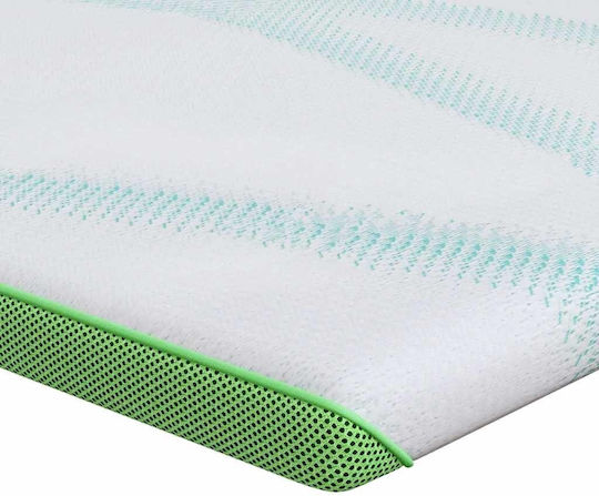 vidaXL Ανώστρωμα Διπλό Foam 140x200x6εκ.