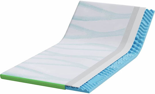 vidaXL Ανώστρωμα Ημίδιπλο Foam 120x200x6εκ.