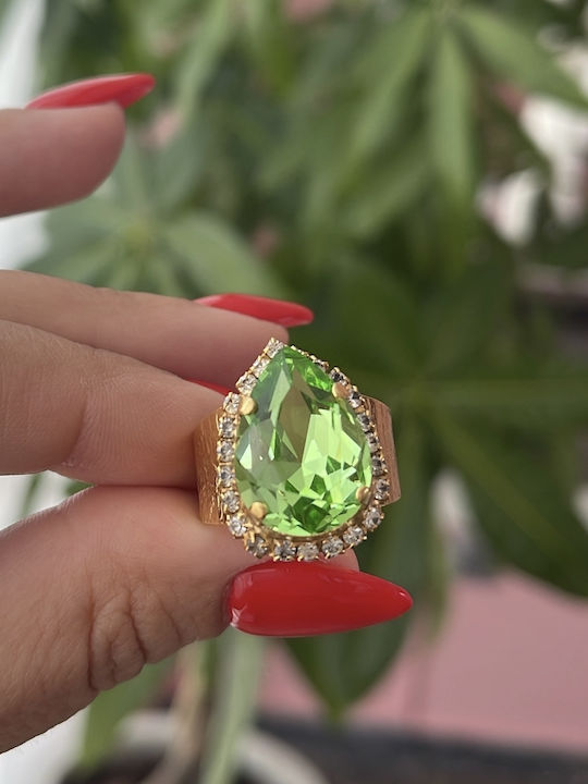Damen Ring mit Steinen