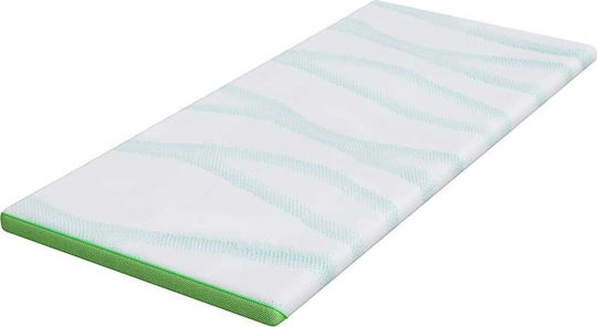 vidaXL Mattress Topper Single Foam 90x200x6cm
