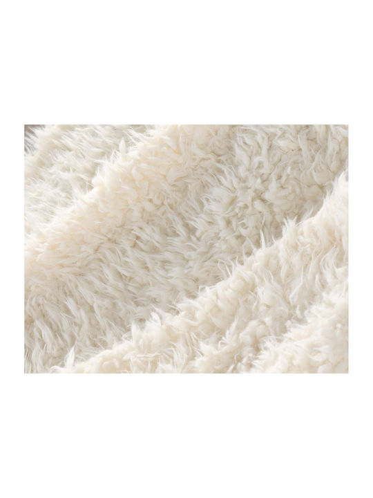 L-c Mouton Furry Blanket Sofa 125x150cm Mouton