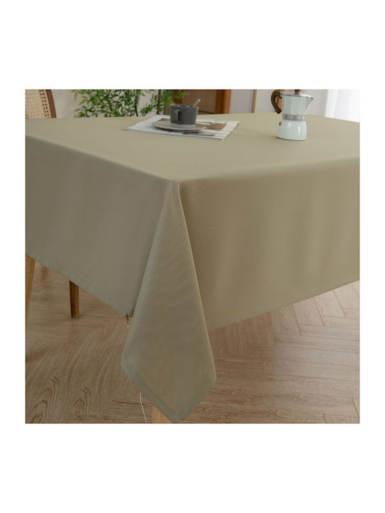 Beauty Home Τραπεζομάντηλο Supreme Art 8488 Λαδί 150x180εκ.