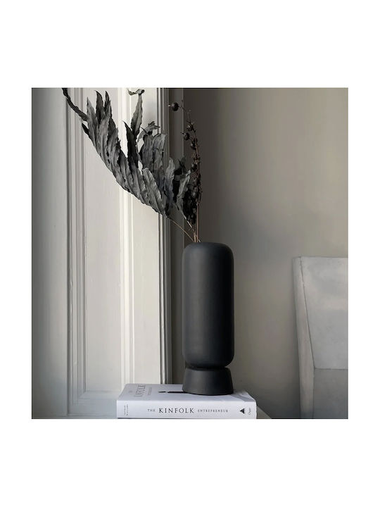 101 Copenhagen Decorative Vase Black 12x33x33cm