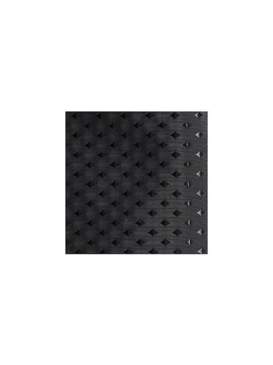 Atmosphera Diamond Κουρτίνα Μπάνιου Υφασμάτινη 180x200cm Μαύρη (black)