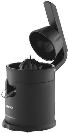 Sogo Elektrischer Entsafter 120W mit einer Kapazität von 250ml Schwarz