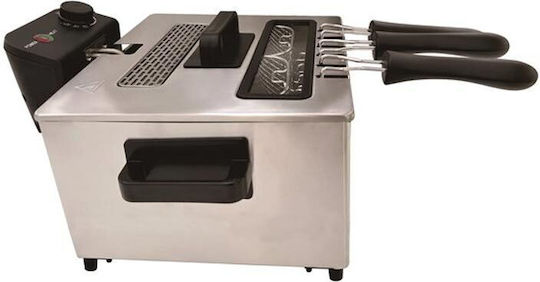 Cheffinger ATFEDP5 Fritteuse 5Es