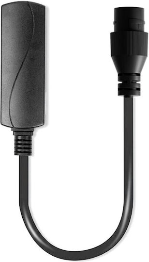 Pd024bfs 48v 24v/1a Изход Gigabit PoE Конвертор Женски Черен