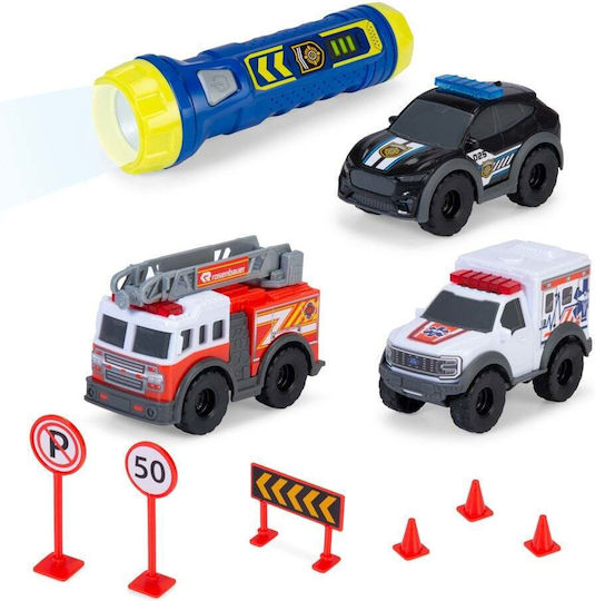 Dickie Micro Playset Auto Feuerwehrauto für 1.5+ Jahre