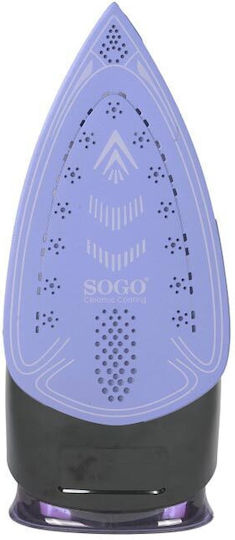 Sogo Σίδερο Ατμού 2800W με Αντικολλητική Πλάκα