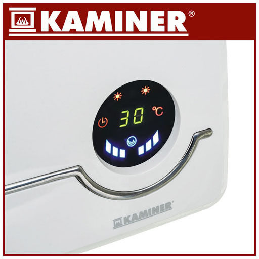 Kaminer Airo Αερόθερμο Δωματίου Τοίχου Λευκό 2000W