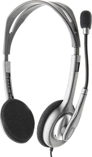 Logitech H111 +M220 Mouse On Ear Multimedia Ακουστικά με μικρόφωνο και σύνδεση 3.5mm Jack