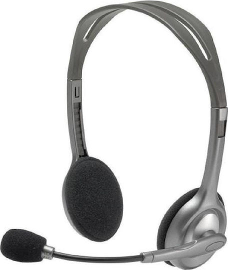 Logitech H111 +M220 Mouse On Ear Multimedia Ακουστικά με μικρόφωνο και σύνδεση 3.5mm Jack