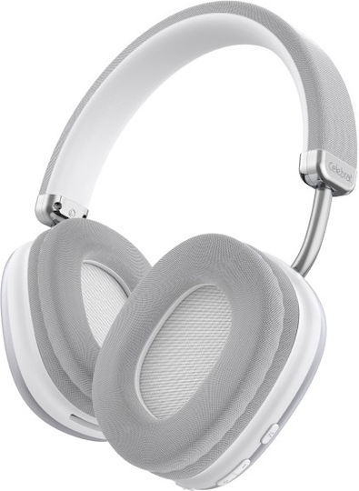 Celebrat A39 Wireless / Wired Over Ear Headphones with 20 hours of Operation White