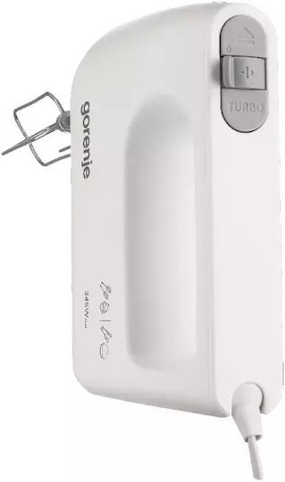 Gorenje M360CW Mixer Handmixer 345W Weiß