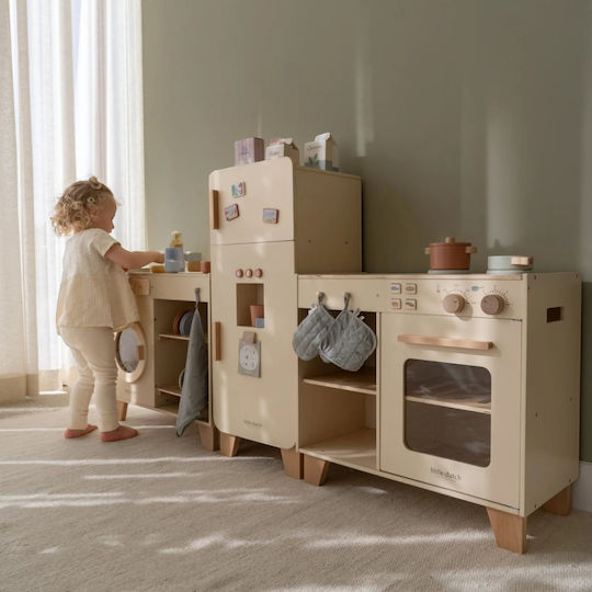 Little Dutch Washing Machine & Sink Wooden for 3+ Years