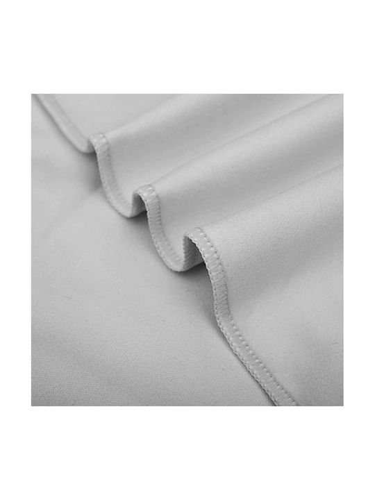 Vidaxl Sports Gym Towels 2 Pcs Gray 50 x 30 Cm