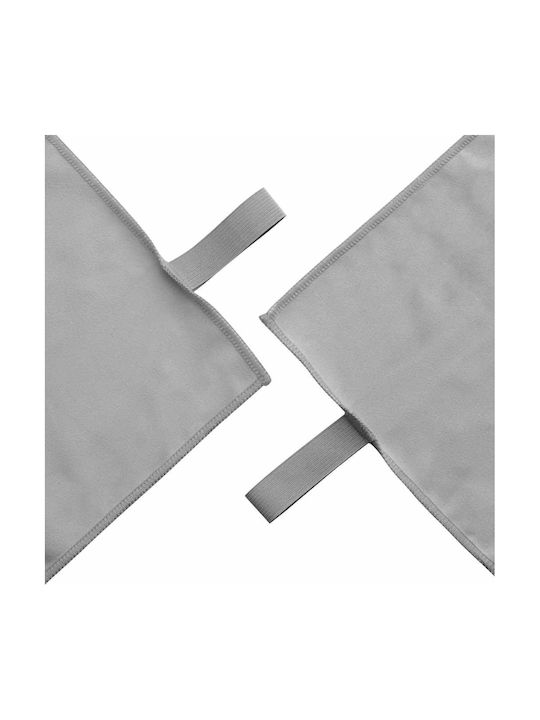 Vidaxl Αθλητικές Πετσέτες 2 Pcs Σκούρο Γκρι 50 X 30 Cm