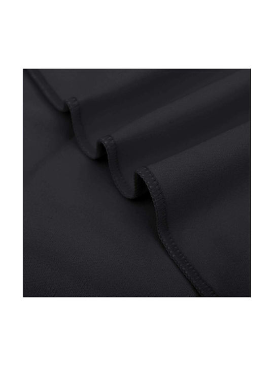 vidaXL Black Gym Towel