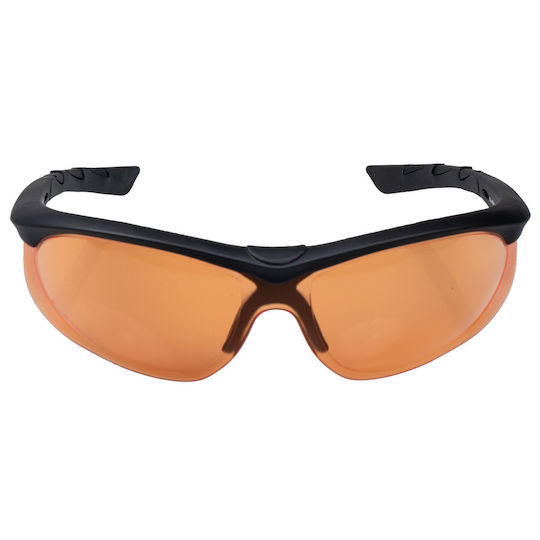 Swiss Eye Shooting Glasses Lancer with Anti-Glare Solar and Anti-Scratch Protection Orange