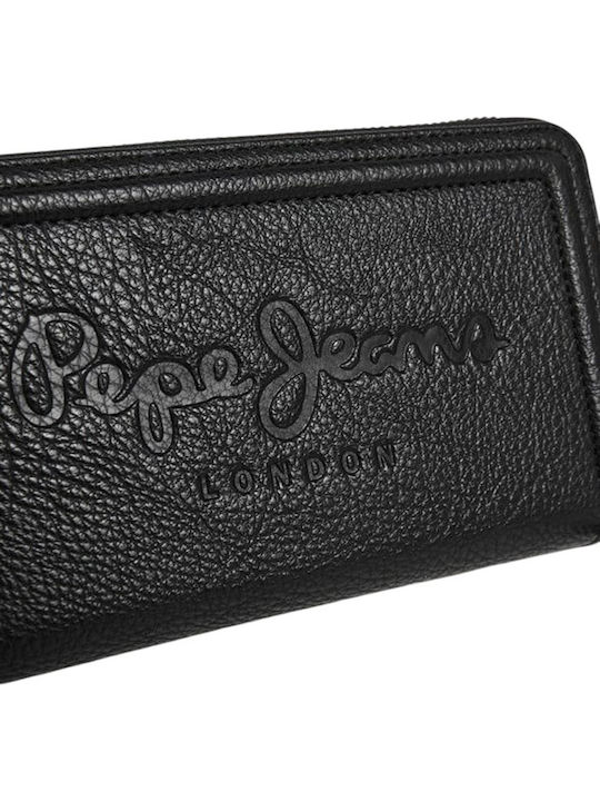 Large Women's Wallet Classic with RFID Black