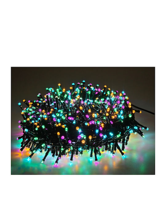 1000 Λαμπάκια LED 22μ. Πολύχρωμα σε Σειρά 1000 Λαμπάκια LED 22μ. Πολύχρωμα σε Σειρά