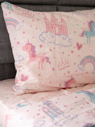 Sunshine Kids Duvet Cover Single Cotton Sunshine 170x250cm