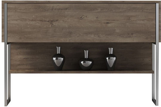 Comoda pentru Dormitor Silver, Walnut 120x30x80buc