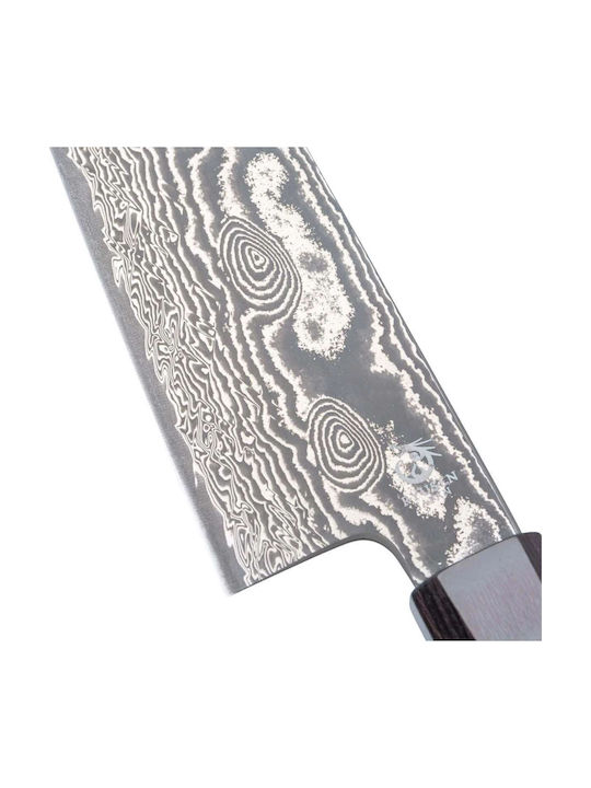 Ryusen Bonten Unryu KAI Μαχαίρι Santoku από Δαμασκηνό Ατσάλι 17.5cm