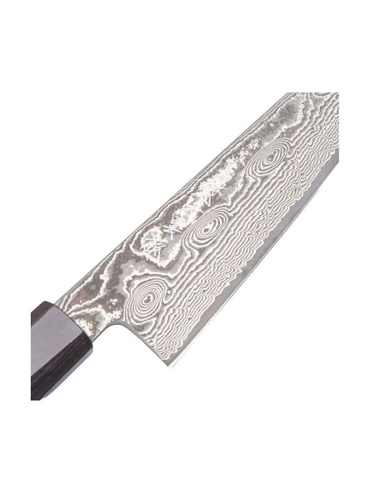 Ryusen Bonten Unryu KAI Μαχαίρι Santoku από Δαμασκηνό Ατσάλι 17.5cm
