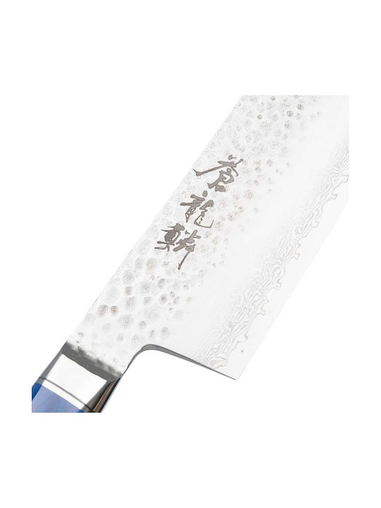 Ryusen Souryurin Μαχαίρι Nakiri από Δαμασκηνό Ατσάλι 16cm