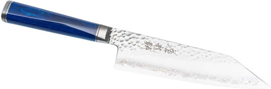 Ryusen Messer Santoku aus Damaststahl 17cm