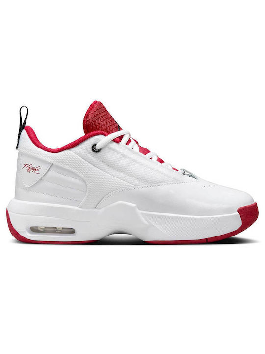Max Aura Kids Sports Shoes Basketball with Laces White