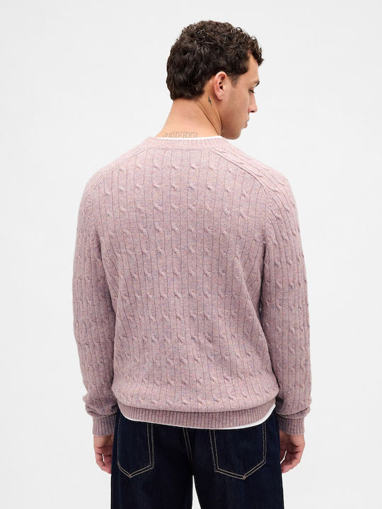 Langarm Pullover Lila