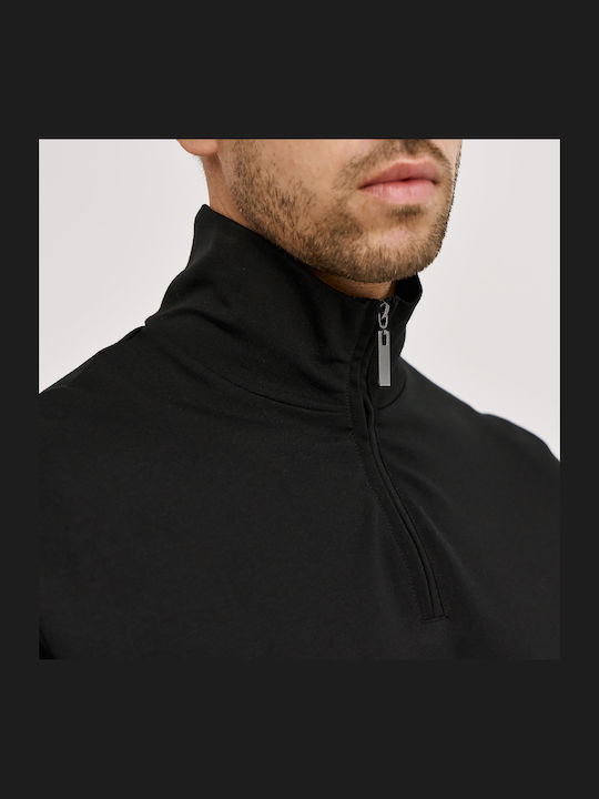 Long Sleeve Black Blouse