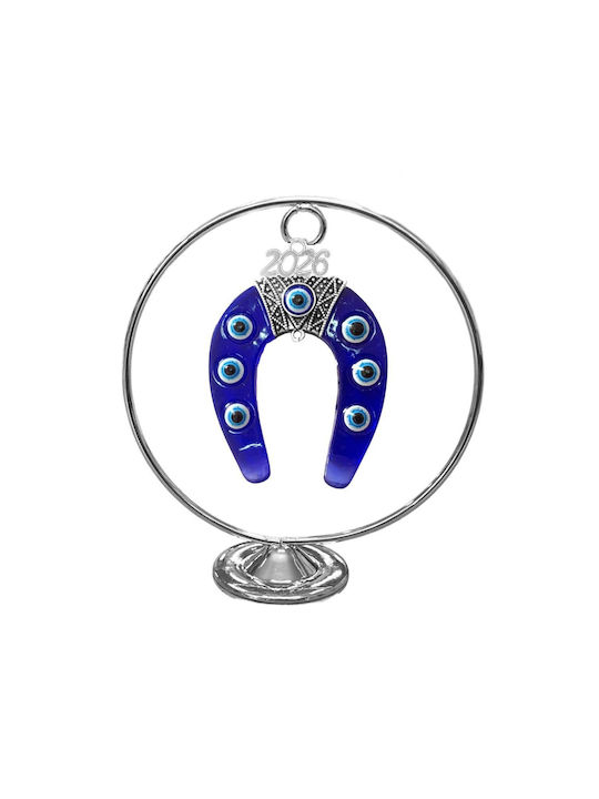 Tatu Moyo Handmade Tabletop Lucky Charm Horseshoe Silver 2026 1pcs Tatu Moyo Handmade Tabletop Lucky Charm Horseshoe Silver 2026 1pcs