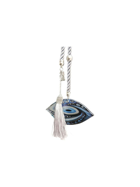 Kalliopi Silver Handmade Окачен Гоури Горелка Син от Стъкло 2026 5x11см 1бр