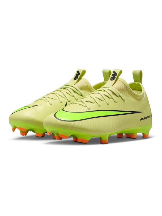Zoom Vapor 16 Academy FG/MG Παιδικά Ποδοσφαιρικά Παπούτσια με Τάπες Κίτρινα