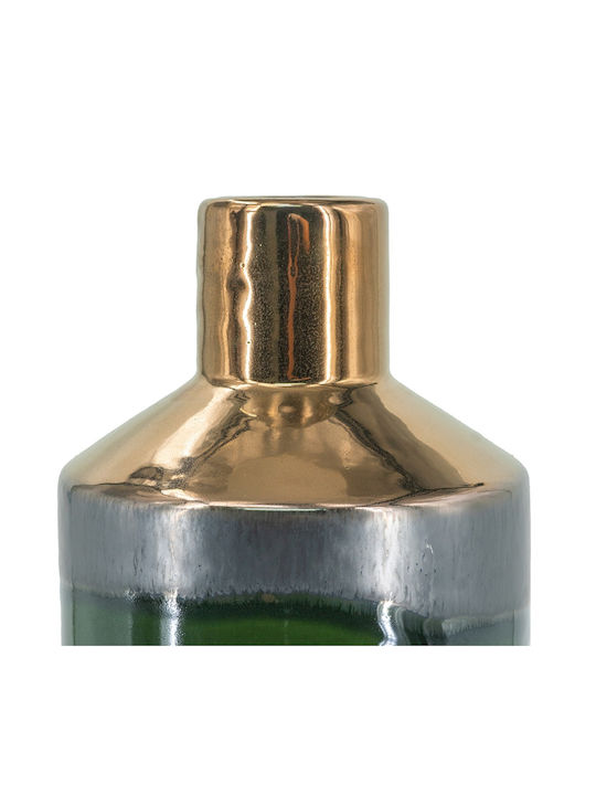 Artekko Vază Decorativă Ceramică Electric Verde 15.5x15.5x20cm 1buc