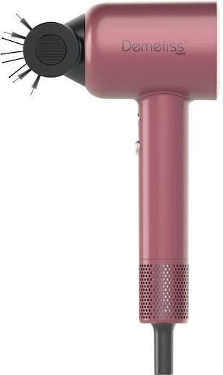 Demeliss Електрическа Четка с Въздух за Изправяне 1600W