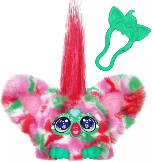 Hasbro Jucărie de pluș Furby Furblet de Crăciun Mentă Pepene pentru 6+ ani Ani 9.5 cm.