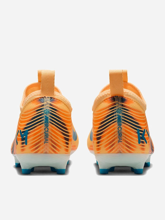 Mercurial Vapor 16 Academy kylian Mbappé FG Παιδικά Ποδοσφαιρικά Παπούτσια με Τάπες Πορτοκαλί
