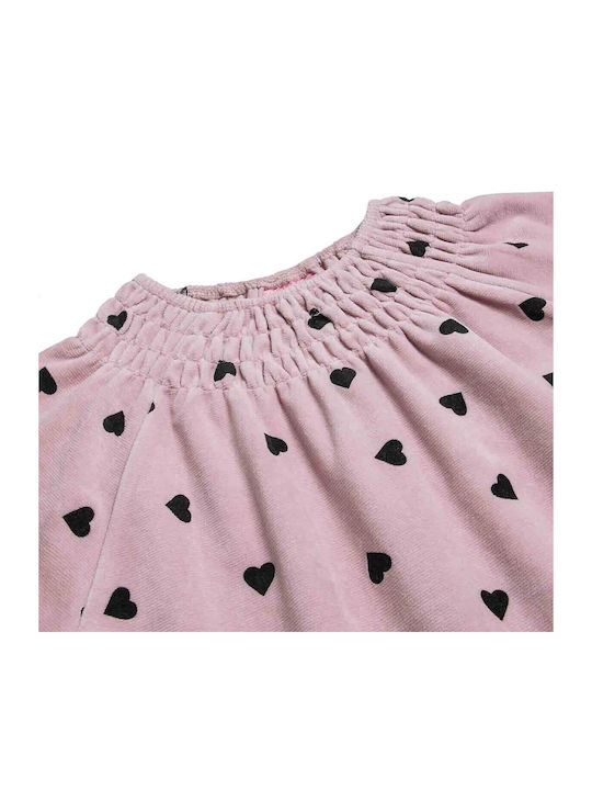 Children's Dress Long Sleeve Pink
