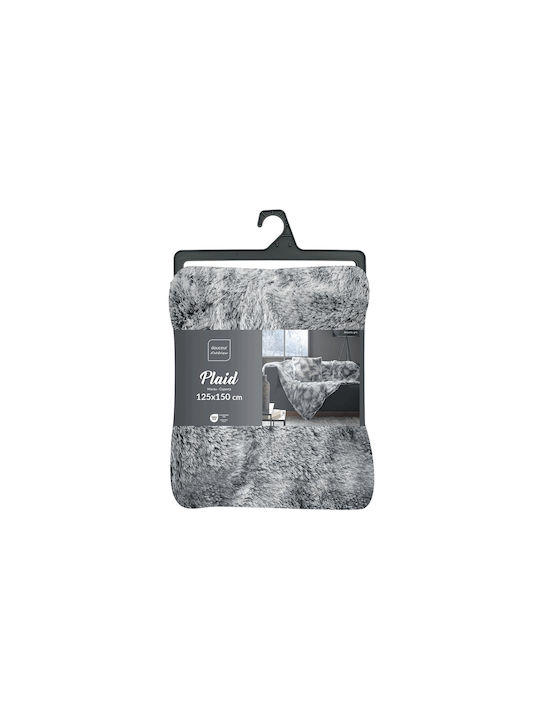 Douceur d'Intérieur Κουβέρτα Fleece Καναπέ 125x150εκ. Grey