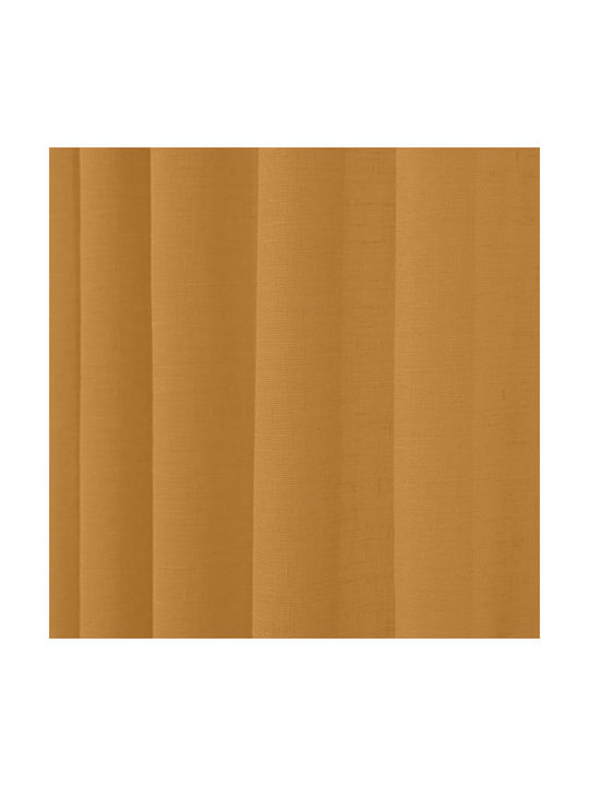 Lino Home Κουρτίνα με Τρέσα Μπεζ 150x295εκ.