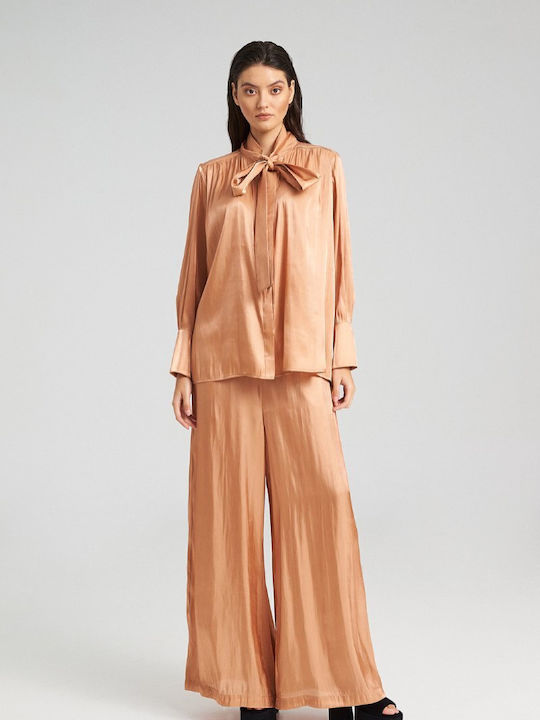 Bluza Damă Crop Top Nude