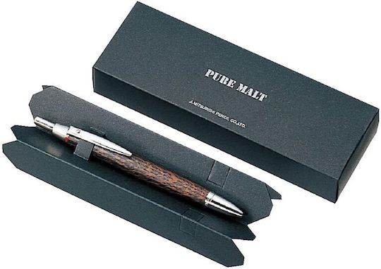 Uni Mitsubishi Pure Malt Oak Wood Premium Edition Mechanical Pencil M52005 4902778700204 Nibs 0.5 Mm