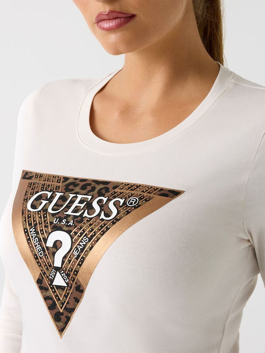 Women's Cotton Long Sleeve Blouse Ecru