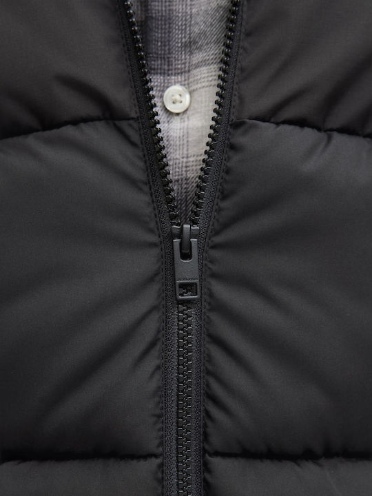 Jacket Puffer Windproof Black