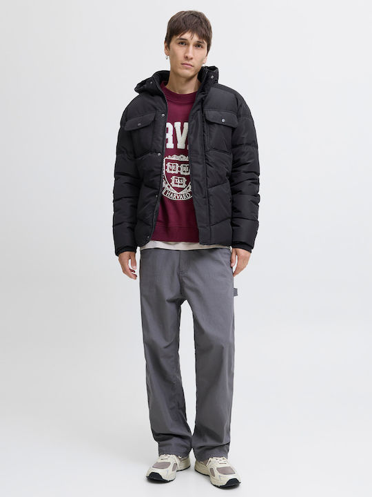 Jacke Puffer Black
